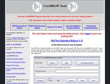 Tablet Screenshot of coreldrawtools.com